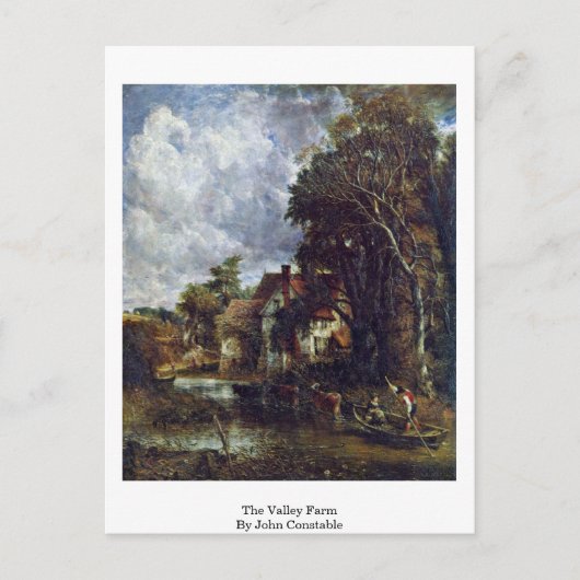 Carte Postale La Vallée De John Constable (Devant)