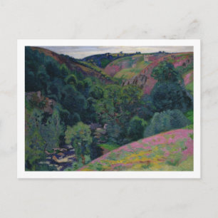 Carte Postale La Vallée de la Sedelle, 1897 (huile sur toile)