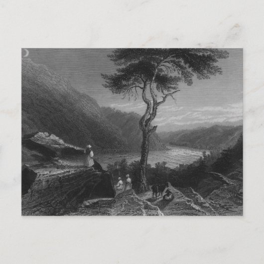 Carte Postale La vallée de Shenandoah, de Jefferson (Devant)