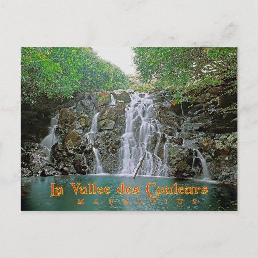 Carte Postale La Vallée des Couleurs, Maurice (Devant)