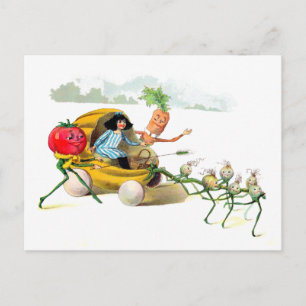 Carte Postale La venge des Vege-Men