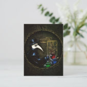 Carte postale "La vengeance de l'alchimiste" (Debout devant)