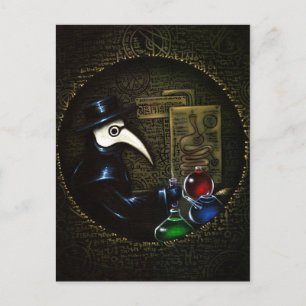 Carte postale "La vengeance de l'alchimiste"