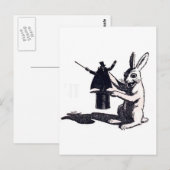 Carte Postale La vengeance du lapin (Devant / Derrière)