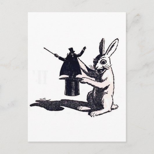 Carte Postale La vengeance du lapin (Devant)