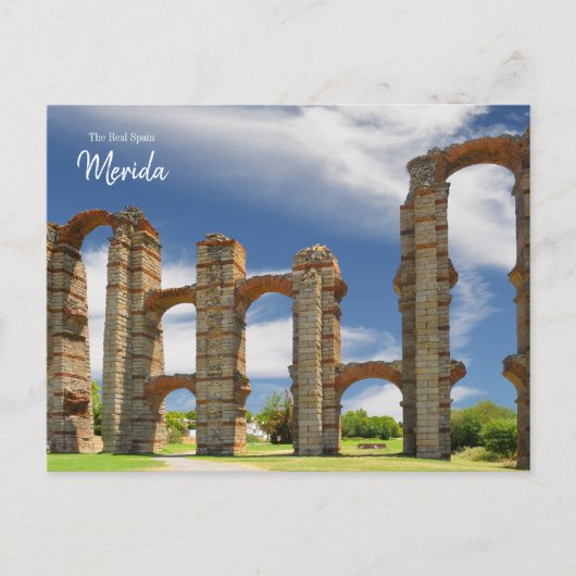 Carte Postale La véritable Espagne Mérida (Devant)