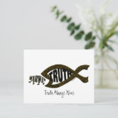 Carte Postale La vérité gagne à nouveau (Debout devant)