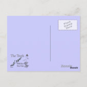 Carte Postale La Vérité Vous Libérera (Dos)