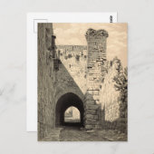 Carte Postale La Via Dolorosa à Jérusalem (Devant / Derrière)