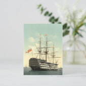 Carte Postale La victoire de Nelson HMS (Debout devant)