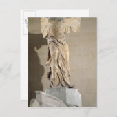 Carte Postale La victoire de Samothrace (Devant / Derrière)