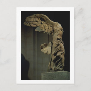 Carte Postale La Victoire de Samothrace (marbre marial) (voir al