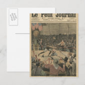 Carte Postale La victoire du nègre (Devant / Derrière)