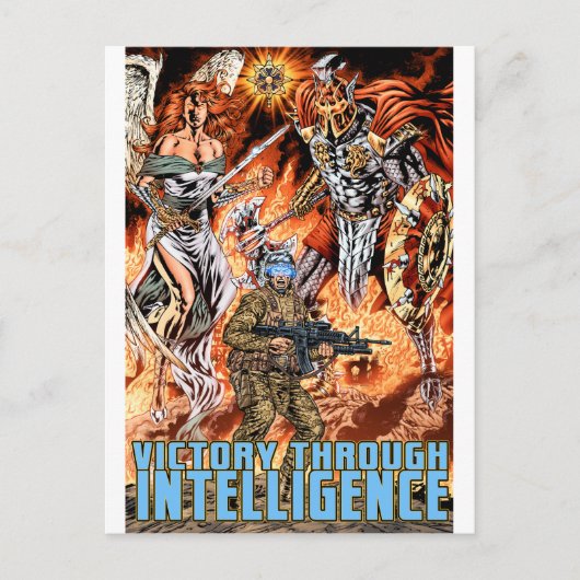 Carte Postale La victoire par l'intelligence d'Al Rio (Devant)