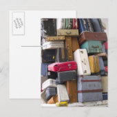 Carte Postale La vie a beaucoup de bagages 2 (Devant / Derrière)