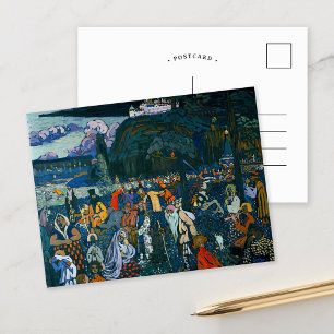 Carte Postale La vie colorée   Kandinsky