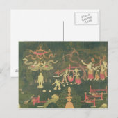 Carte Postale La vie de Bouddha Shakyamuni (Devant / Derrière)