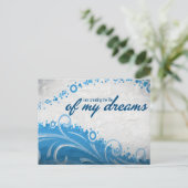 Carte Postale "La vie de mes rêves" Motivation (Debout devant)