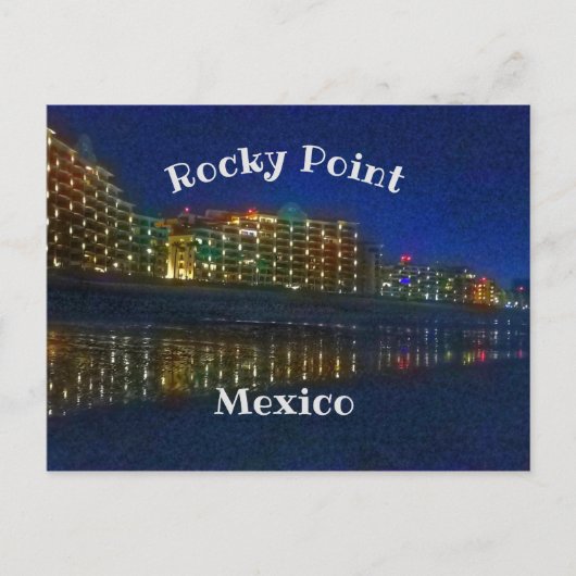 Carte Postale La vie de nuit (Devant)