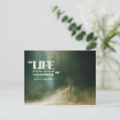 Carte Postale La Vie Doit Être Jouie (Debout devant)