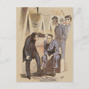 Carte Postale La vie du chirurgien pendant la guerre civile