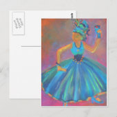 Carte Postale La vie du Parti ! par Deb Magelssen Studio (Devant / Derrière)