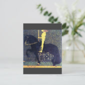 Carte Postale La vie d'une lutte (Les Chevaliers d'or) -Klimt (Debout devant)