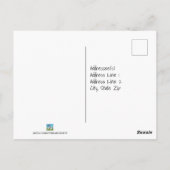 Carte Postale La vie est courte | Profitez de la vie (Dos)