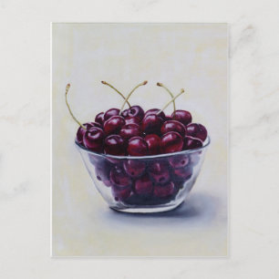 Carte Postale La vie est un bol de cerises