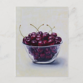 Carte Postale La vie est un bol de cerises