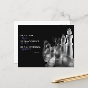 Carte Postale "La vie est un jeu"