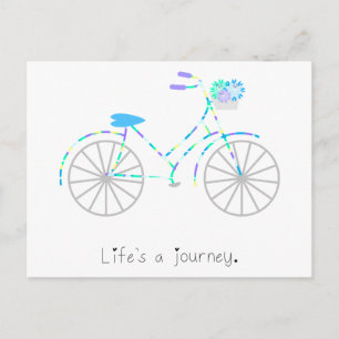 Carte Postale La vie est un voyage.