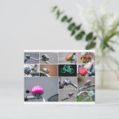 Carte Postale La vie est une belle promenade à vélo ! (Debout devant)