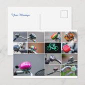 Carte Postale La vie est une belle promenade à vélo ! (Devant / Derrière)