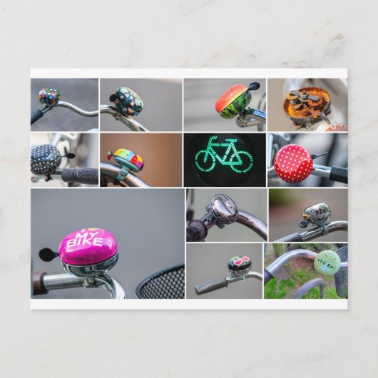 Carte Postale La vie est une belle promenade à vélo ! (Devant)