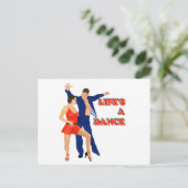 Carte Postale La vie est une danse (Debout devant)