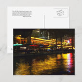 Carte Postale La vie nocturne (Devant / Derrière)