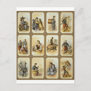 Carte Postale La vie quotidienne au camp militaire de l'Union pe