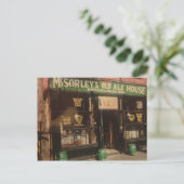 Carte Postale LA VIEILLE MAISON ALE DE McSORLEY (Debout devant)