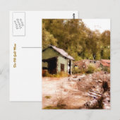 CARTE POSTALE LA VIEILLE MINE D'OR (Devant / Derrière)