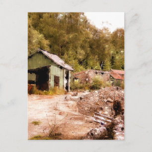 CARTE POSTALE LA VIEILLE MINE D'OR