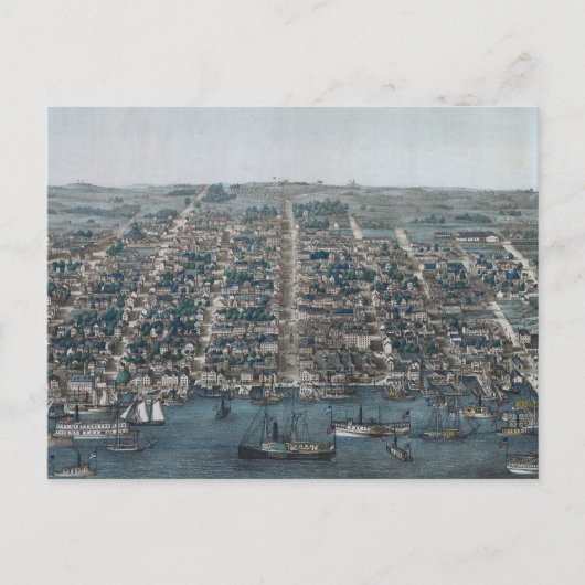 Carte Postale La vieille ville d'Alexandrie (Devant)