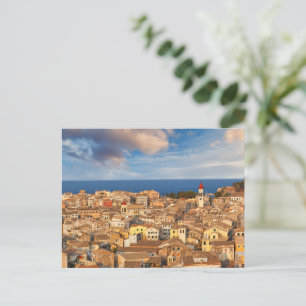 Carte Postale La vieille ville de Corfou, Grèce