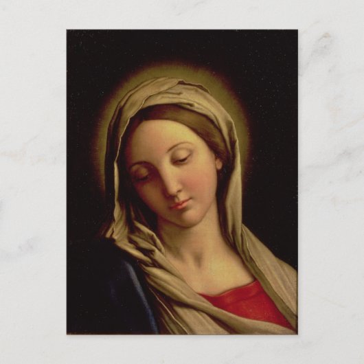 Carte Postale La Vierge (Devant)