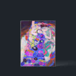 Carte Postale La Vierge (1913) de Gustav Klimt.<br><div class="desc">La Vierge de Gustav Klimt (1913) célèbre peinture.Carte postale.</div>