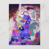 Carte Postale La Vierge (1913) de Gustav Klimt. (Devant)