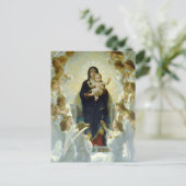 Carte Postale La Vierge aux anges par William Bouguereau Postc (Debout devant)