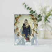 Carte Postale La Vierge aux anges, William Bouguereau (Debout devant)