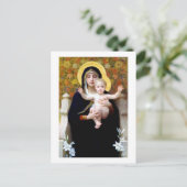 Carte Postale La Vierge de la Lily, Bouguereau (Debout devant)