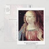 Carte Postale La Vierge De L'Annonciation Par (Devant / Derrière)